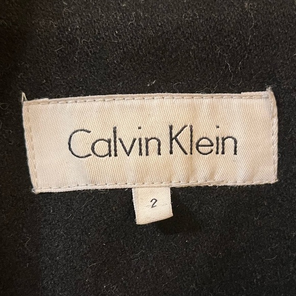 Calvin Klein wool blend coat, size 2 - Picture 6 of 7